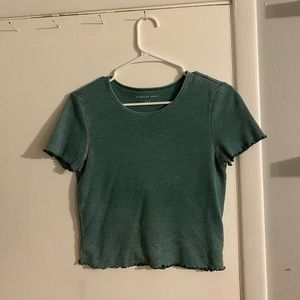 American Eagle - Emerald Green Crop Top